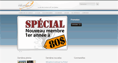 Desktop Screenshot of helifunquebec.com